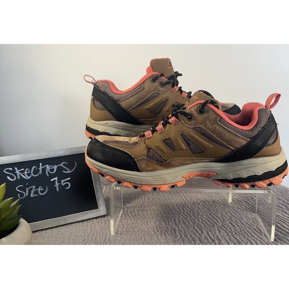 Women's Skechers Sport Trail Size 7.5 Brown Black